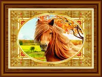 Картина Рыжая Лошадь